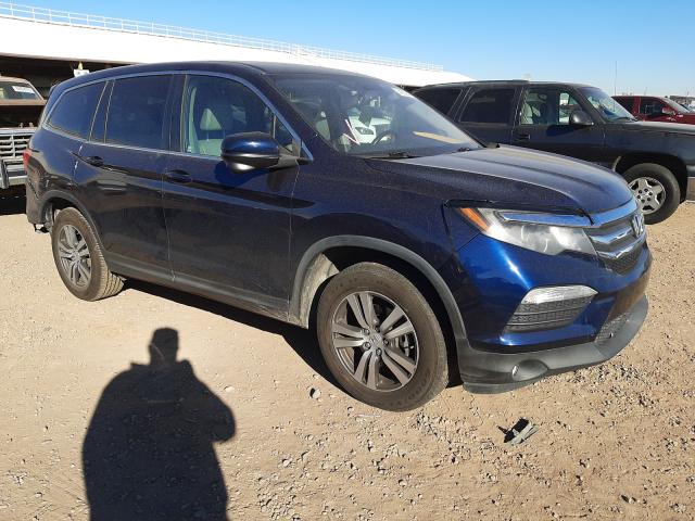 HONDA PILOT EXLN 2016 5fnyf5h70gb012497