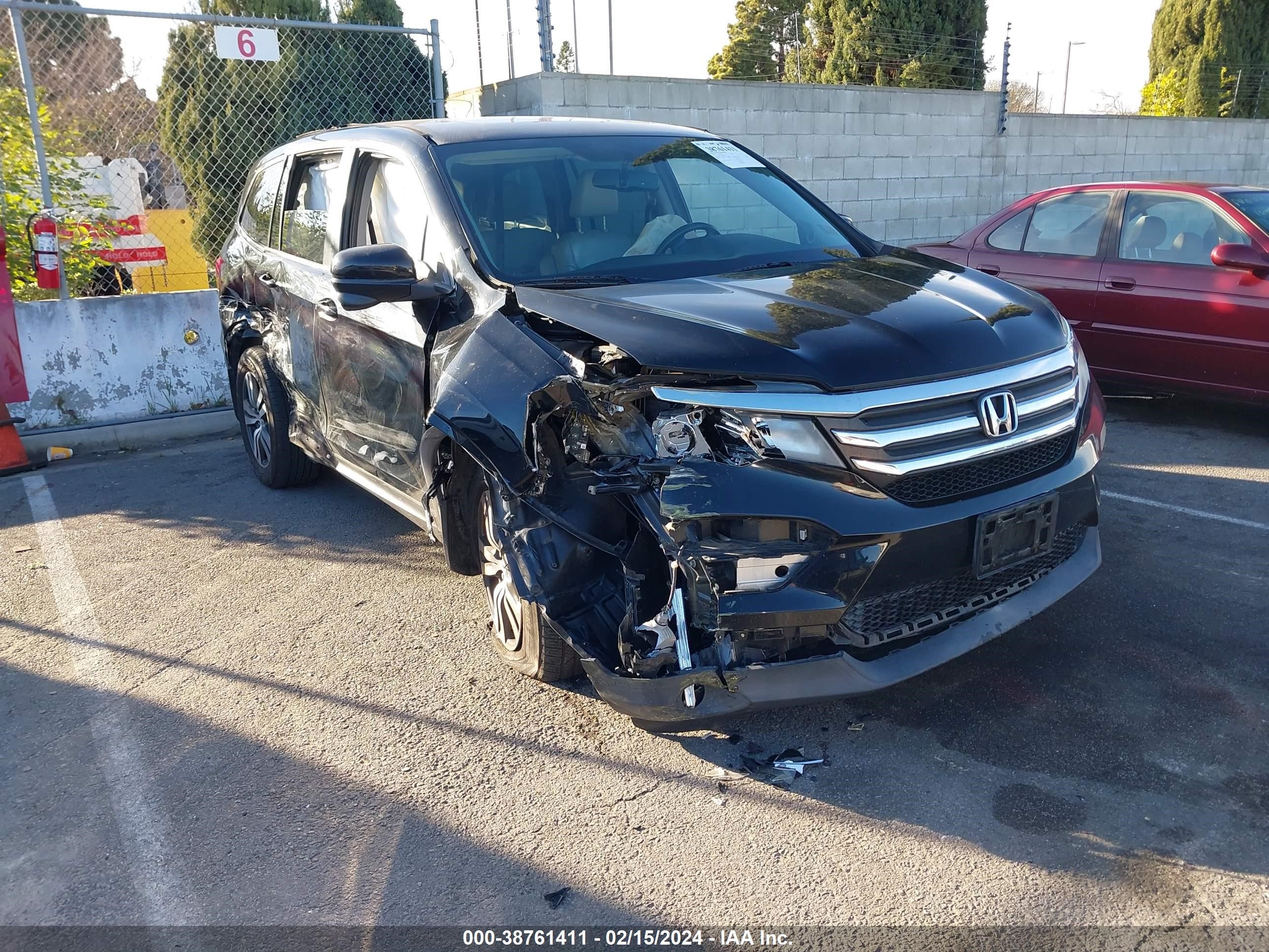 HONDA PILOT 2016 5fnyf5h71gb050319