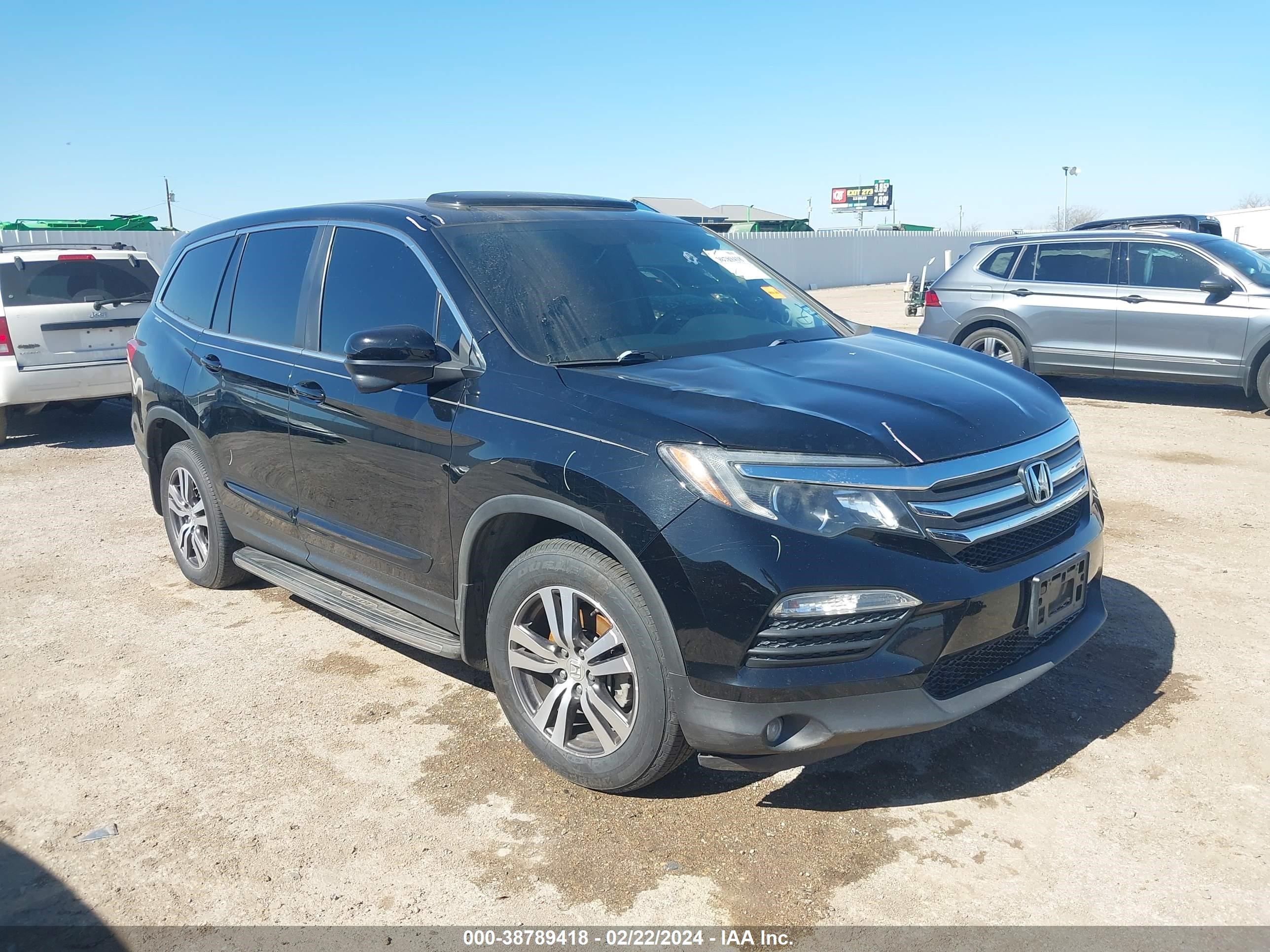 HONDA PILOT 2016 5fnyf5h76gb047304