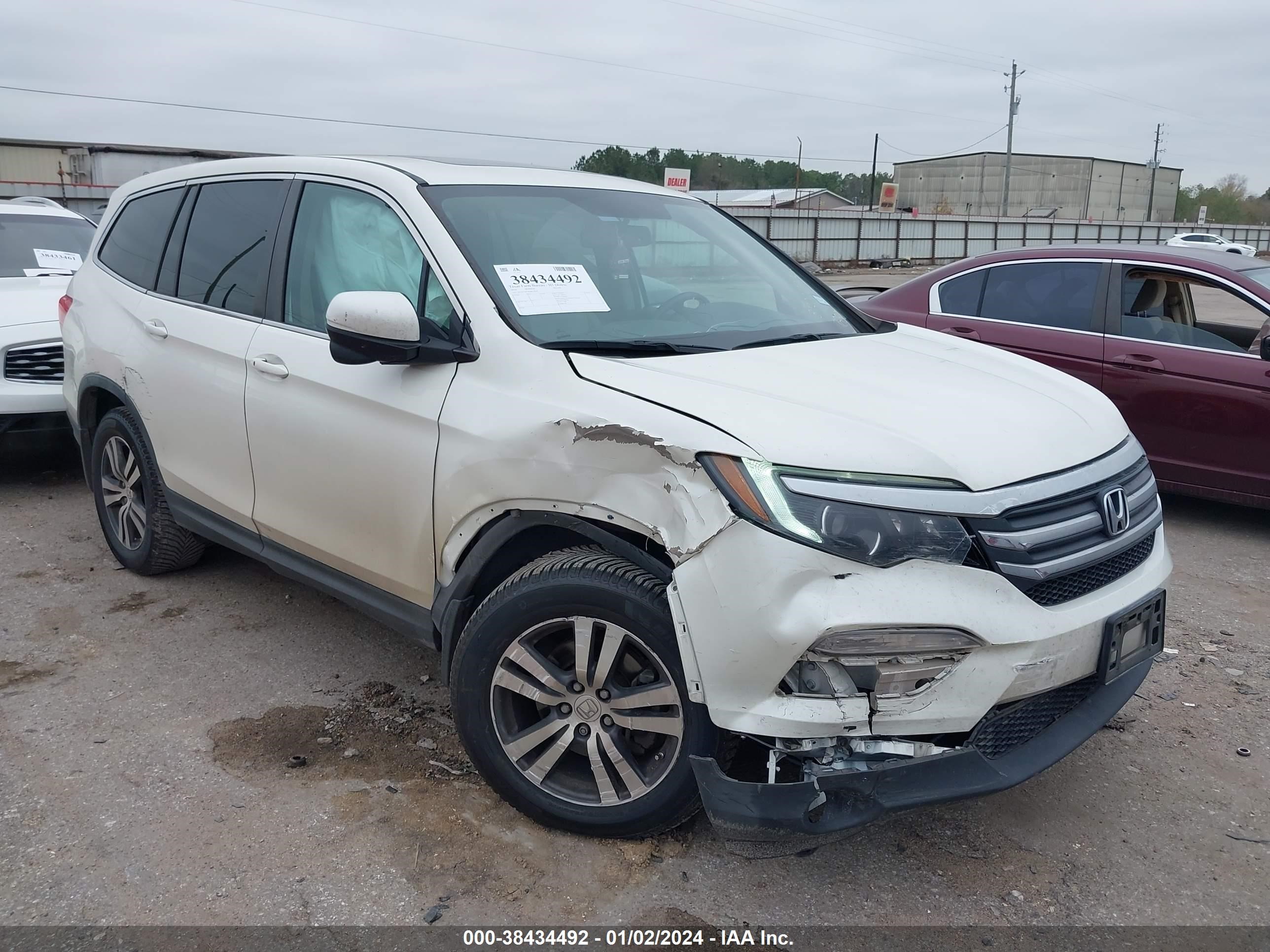 HONDA PILOT 2016 5fnyf5h79gb017830