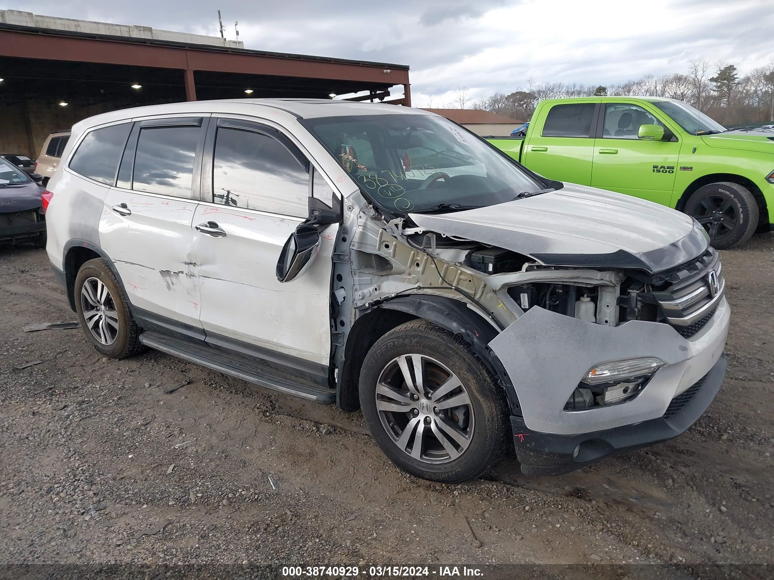 HONDA PILOT 2017 5fnyf5h84hb009533