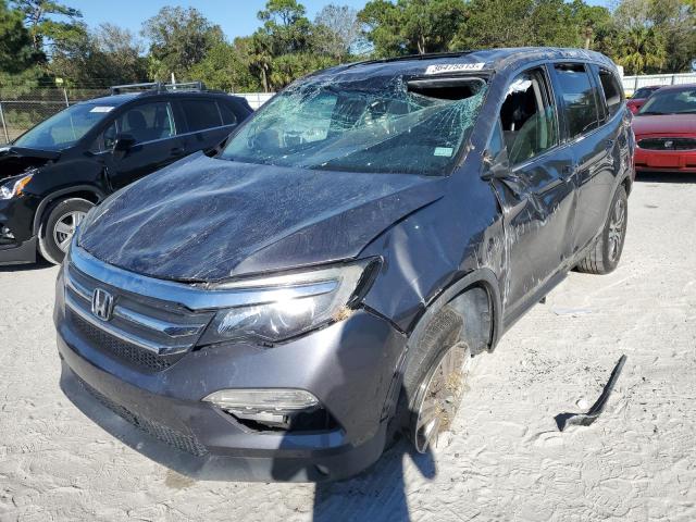 HONDA PILOT EXL 2017 5fnyf5h87hb004603