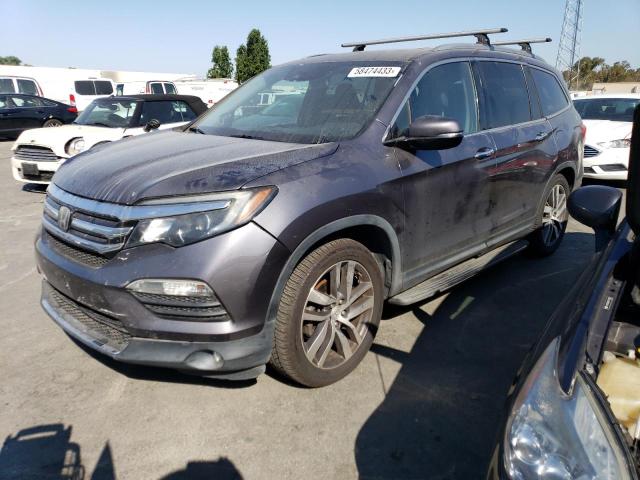 HONDA PILOT TOUR 2016 5fnyf5h91gb033893