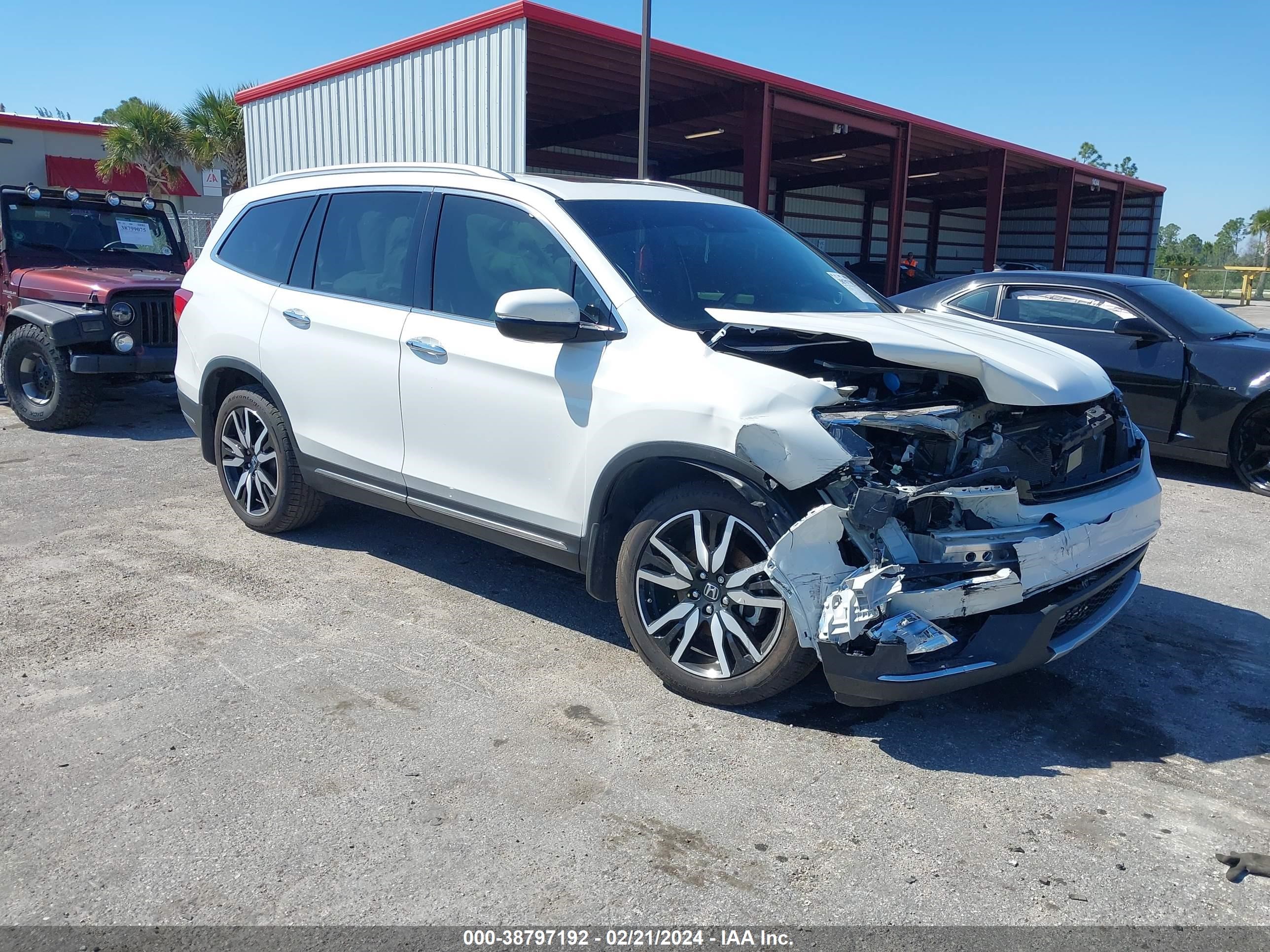 HONDA PILOT 2022 5fnyf5h92nb000706