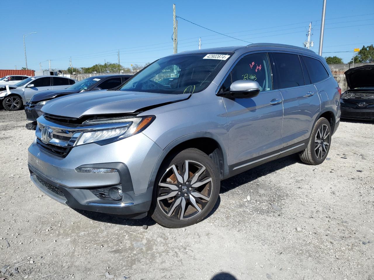 HONDA PILOT 2019 5fnyf5h98kb016520