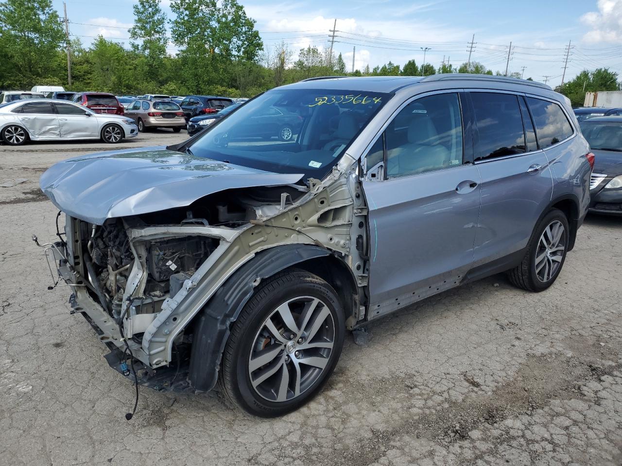 HONDA PILOT 2018 5fnyf6h02jb025459