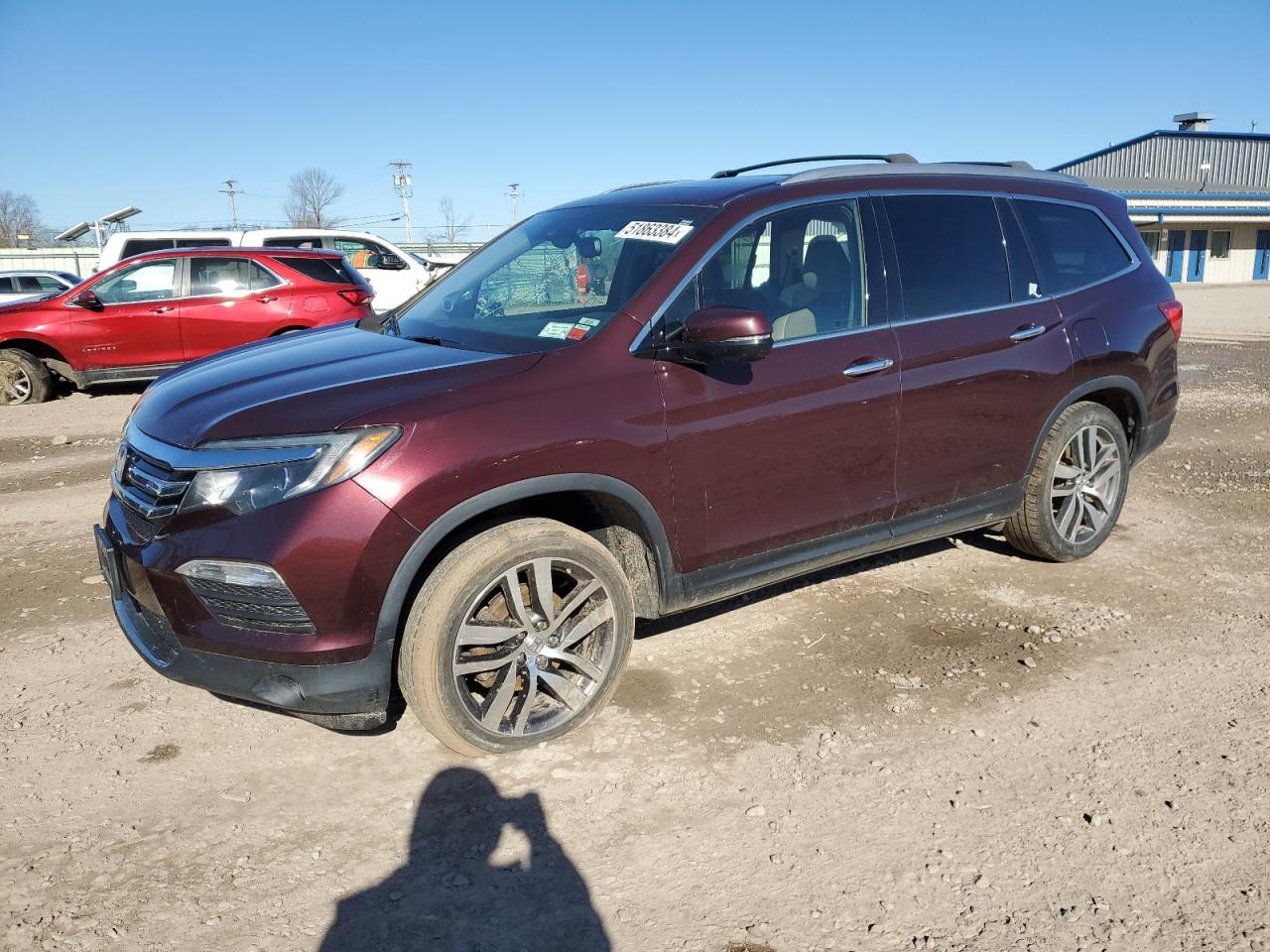 HONDA PILOT 2017 5fnyf6h03hb043592