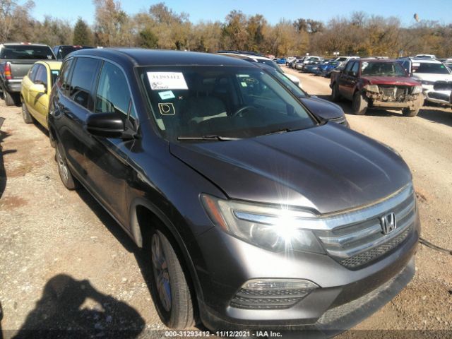 HONDA PILOT 2016 5fnyf6h14gb041308