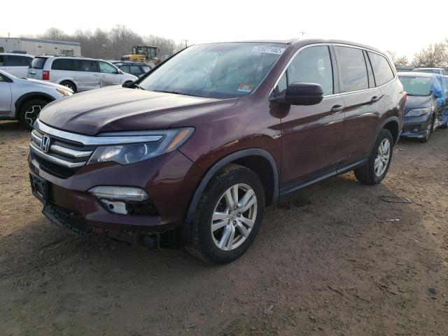 HONDA PILOT LX 2016 5fnyf6h19gb045435