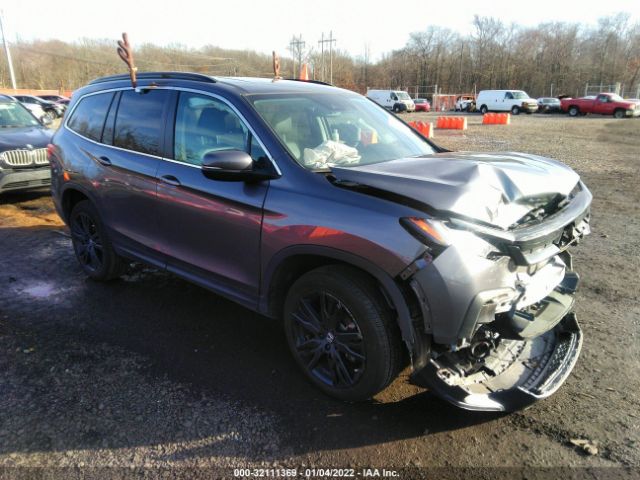 HONDA PILOT 2021 5fnyf6h21mb009209