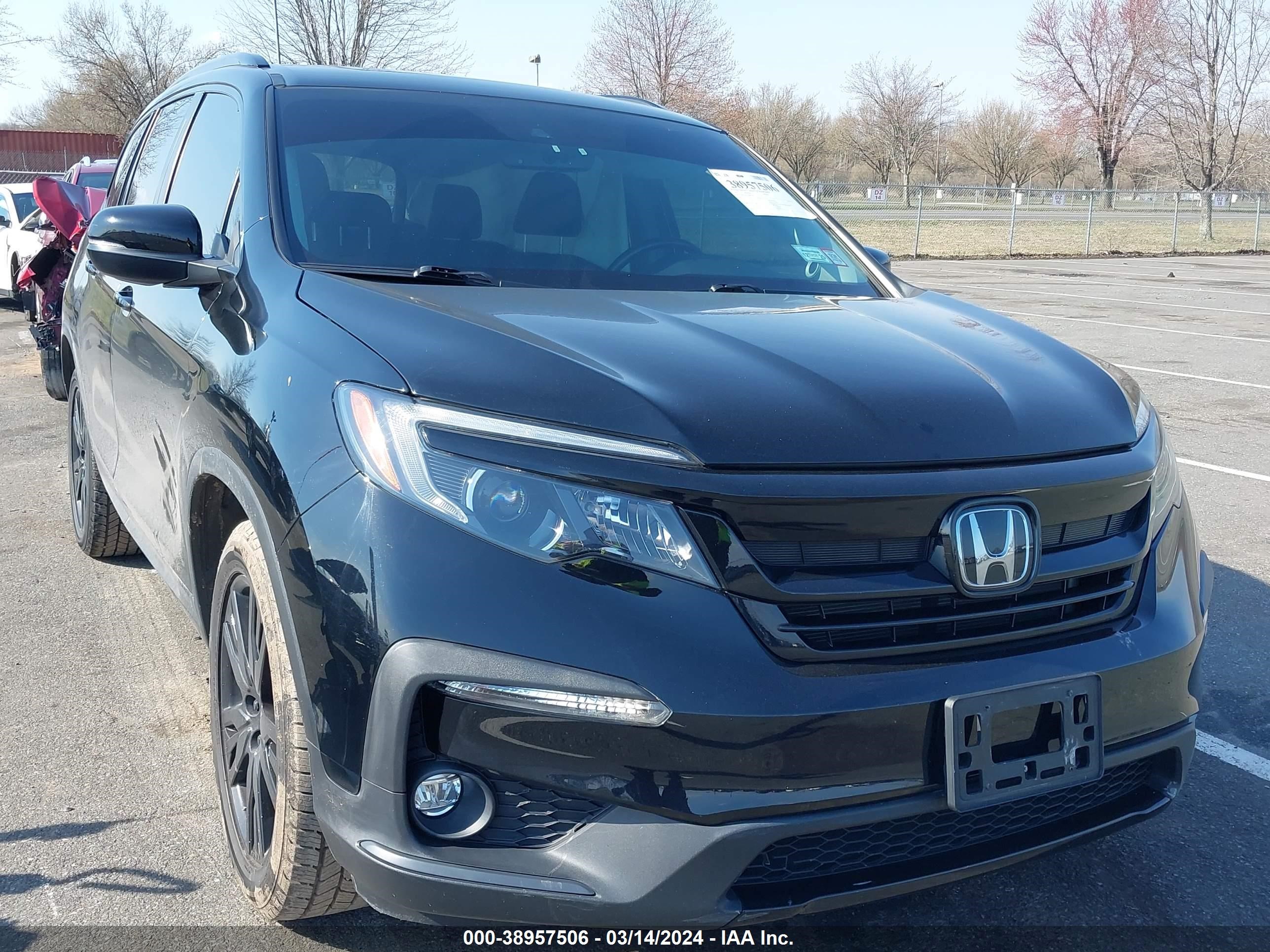 HONDA PILOT 2021 5fnyf6h21mb027922