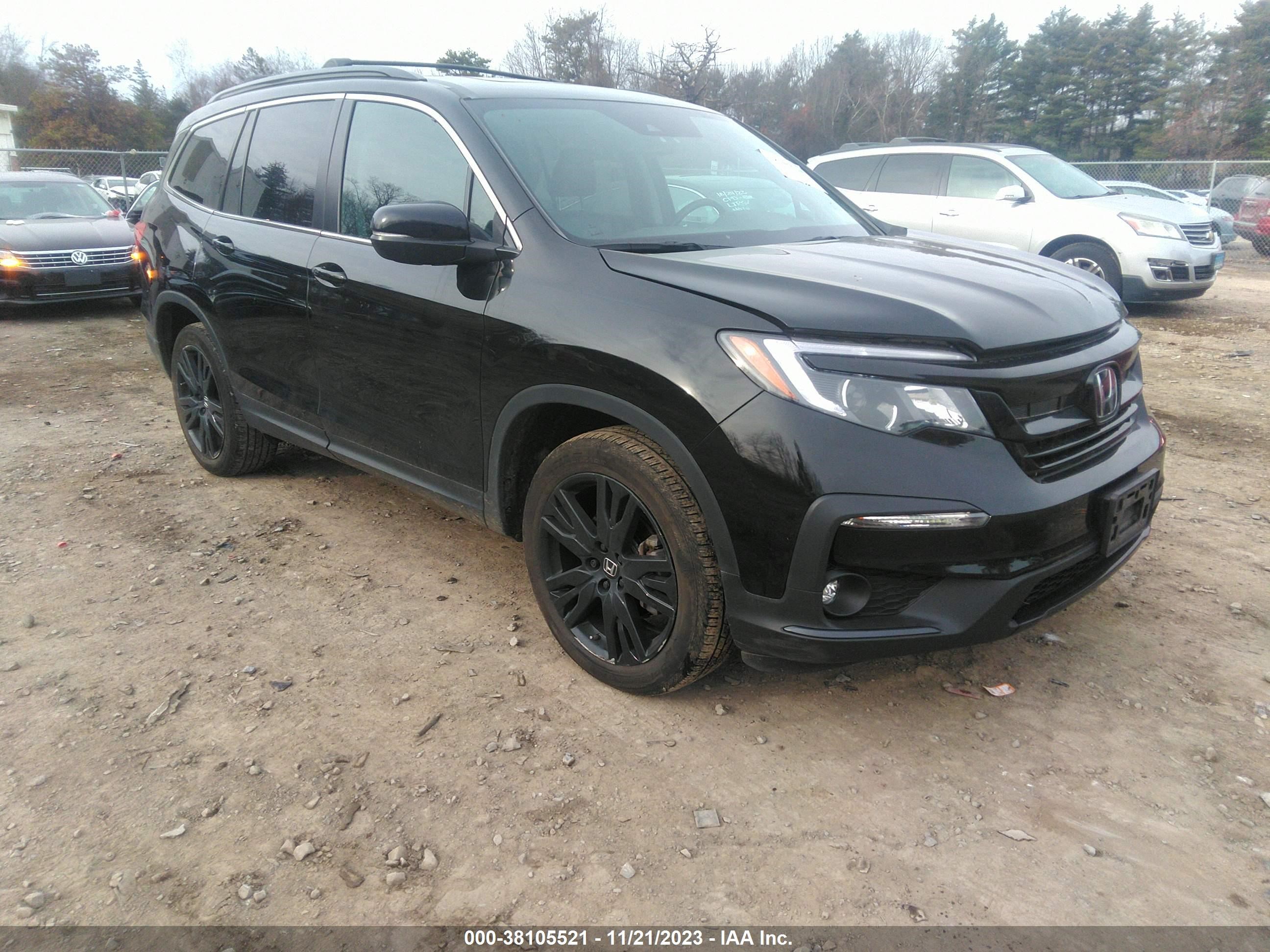 HONDA PILOT 2022 5fnyf6h21nb041000