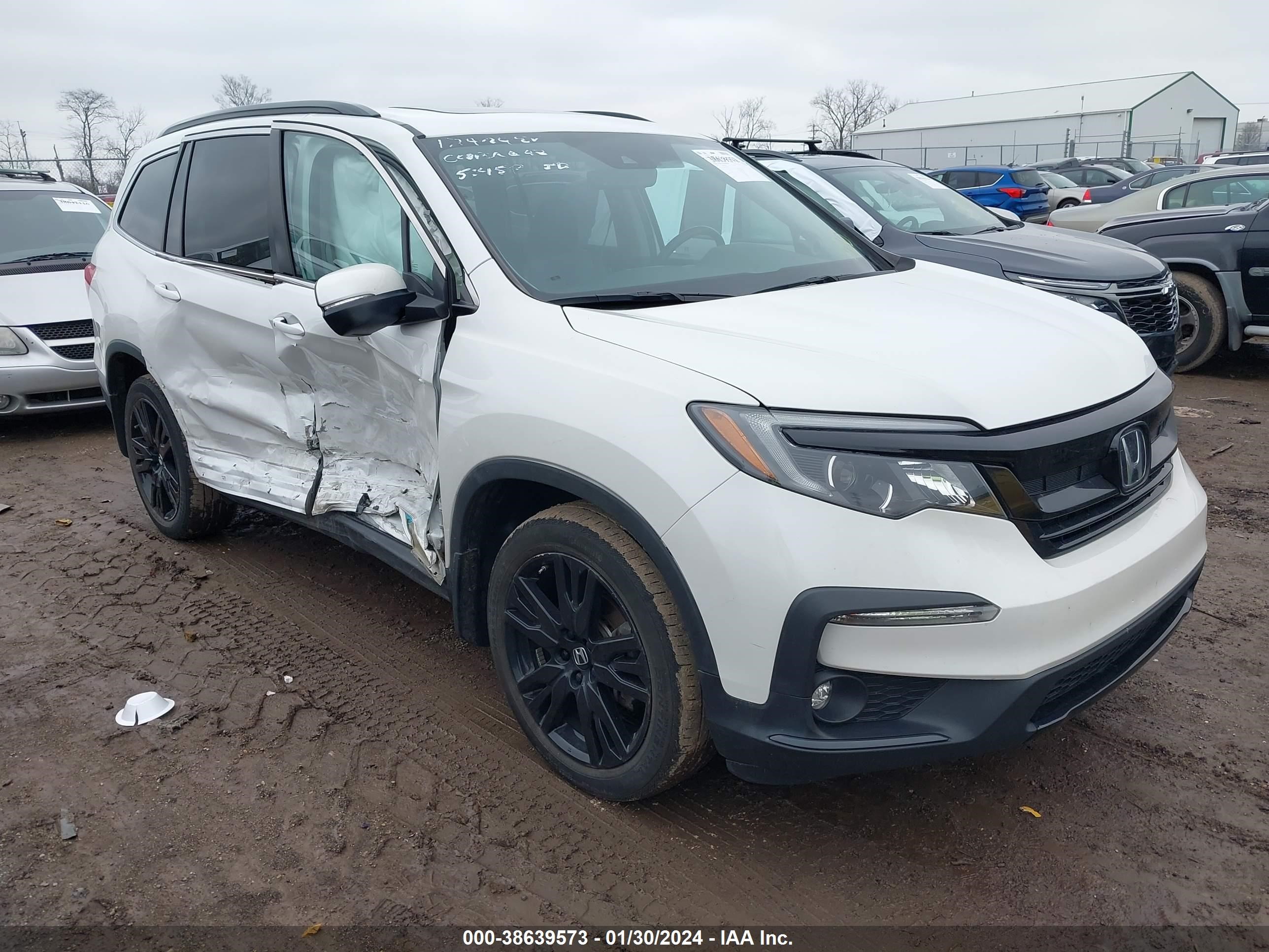 HONDA PILOT 2021 5fnyf6h26mb074007