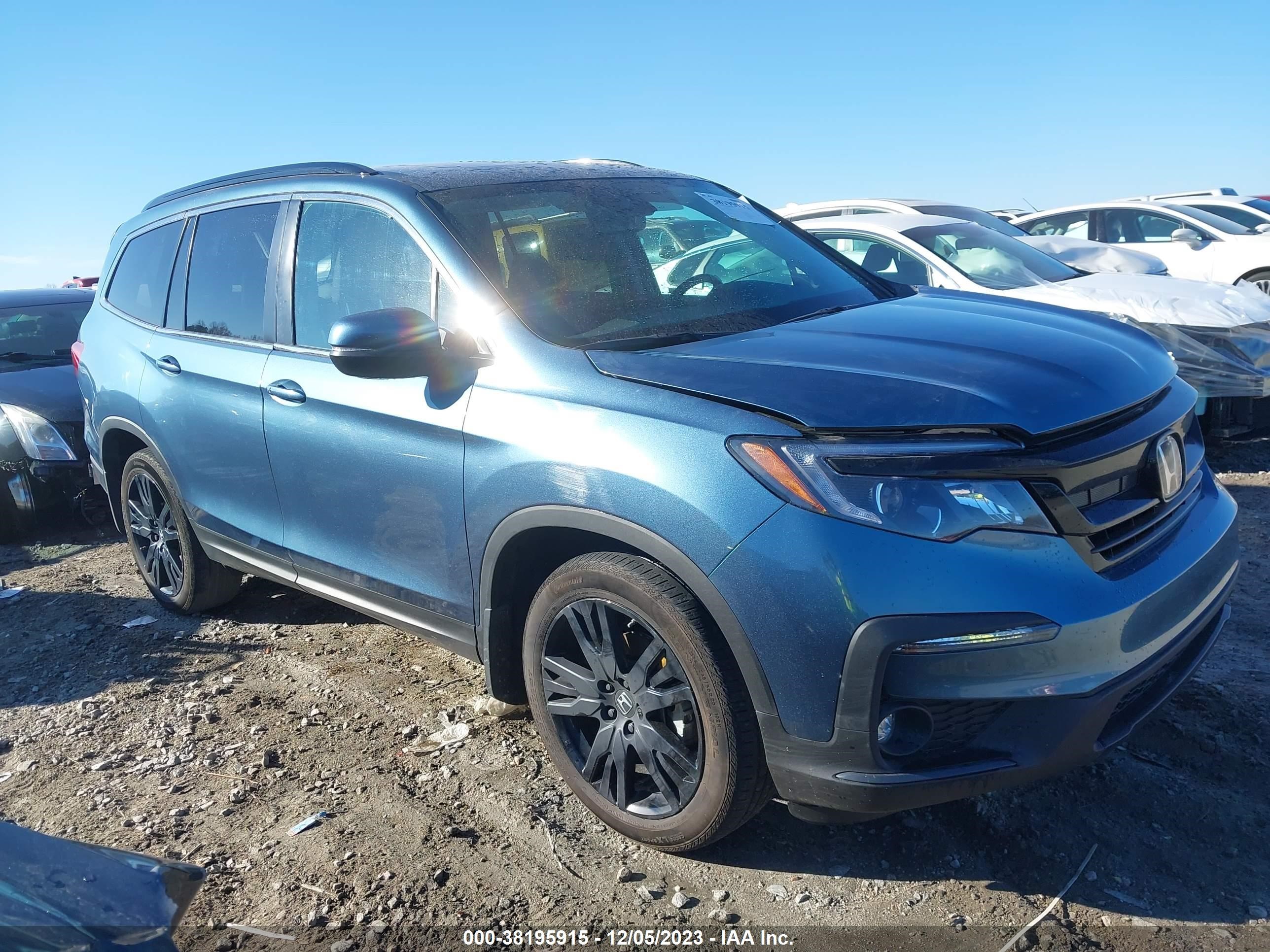 HONDA PILOT 2021 5fnyf6h28mb082416