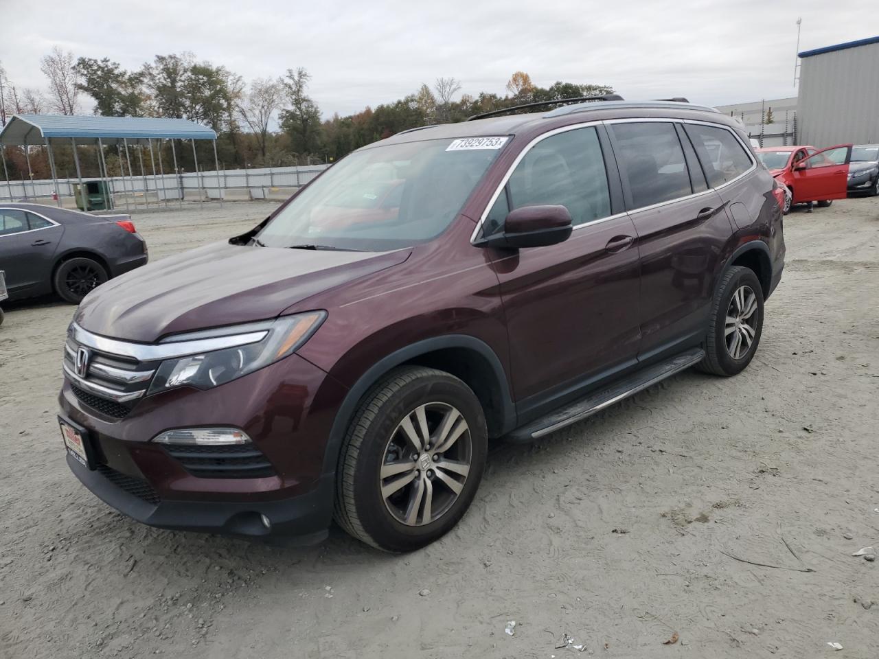 HONDA PILOT 2017 5fnyf6h30hb084045