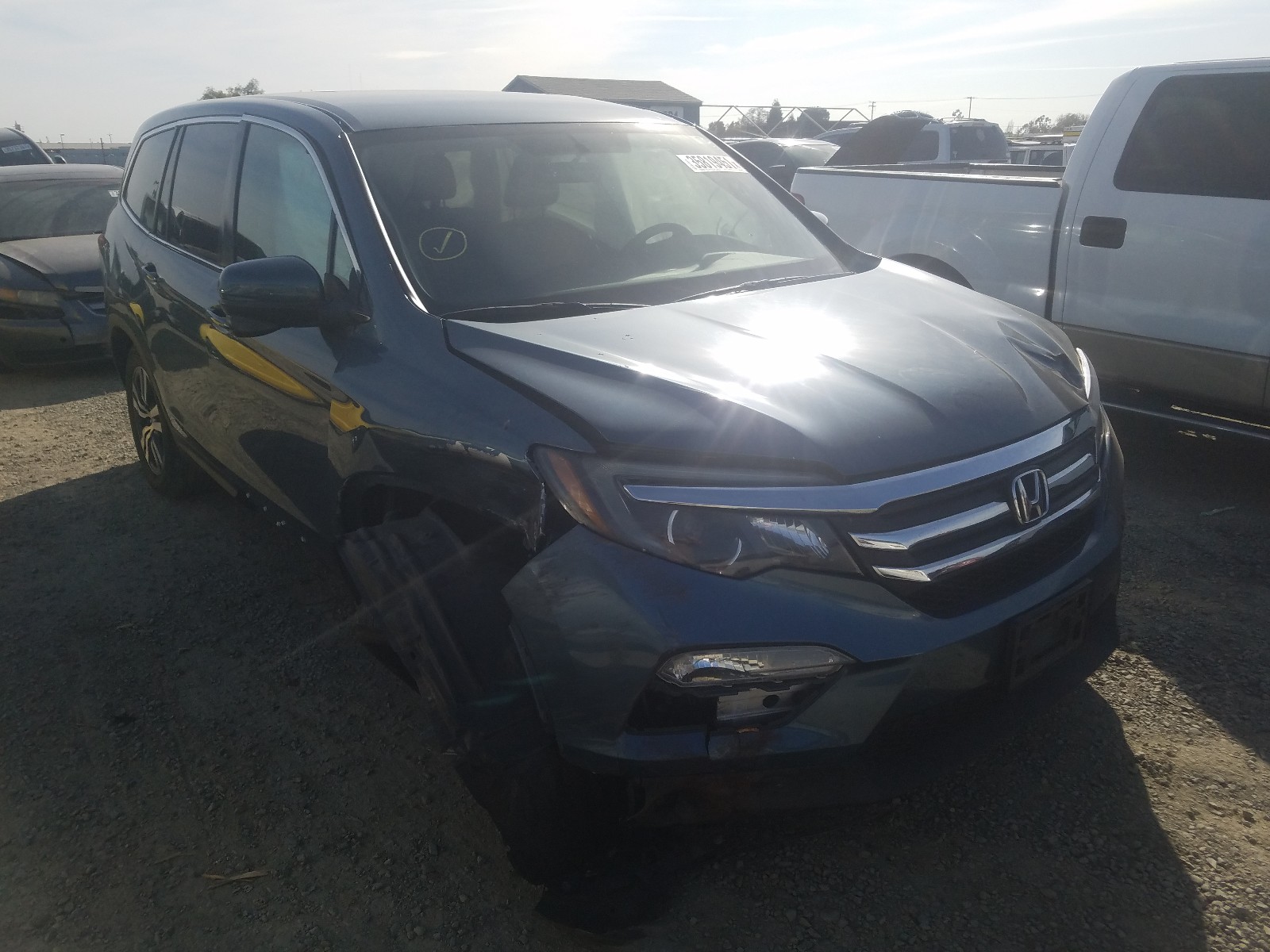 HONDA PILOT EX 2016 5fnyf6h34gb013039