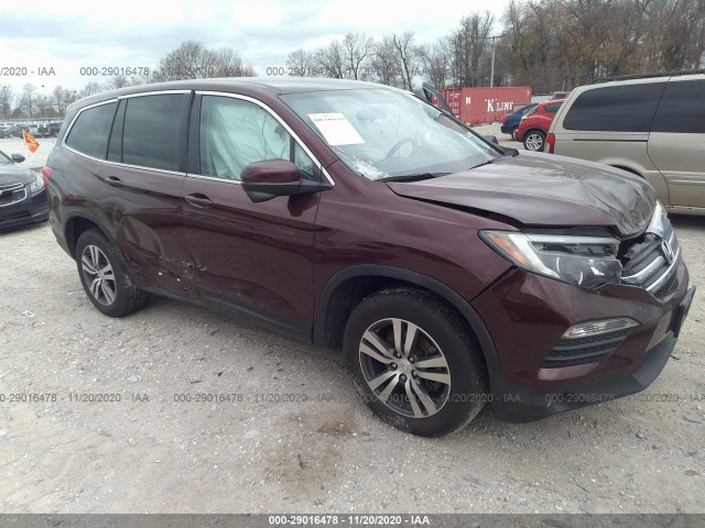 HONDA PILOT 2016 5fnyf6h37gb103527