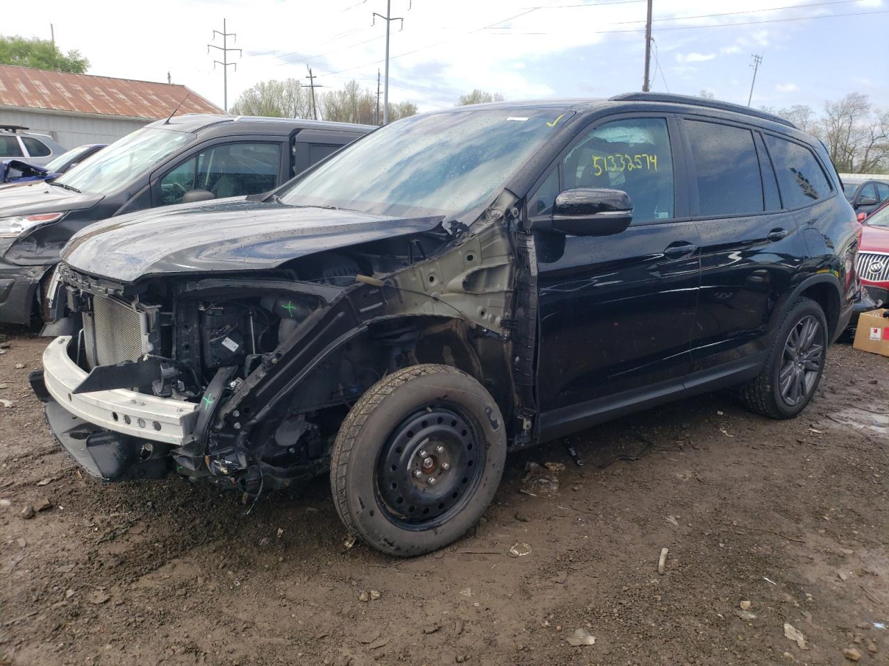 HONDA PILOT 2022 5fnyf6h39nb090857