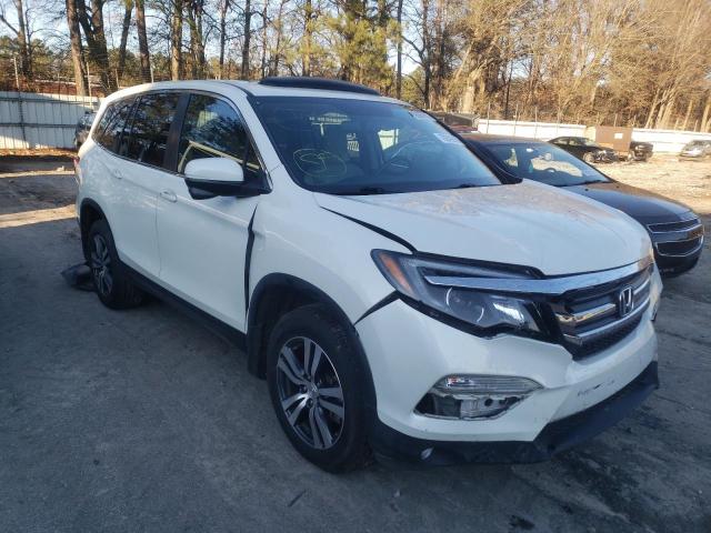 HONDA PILOT EXL 2016 5fnyf6h50gb076110