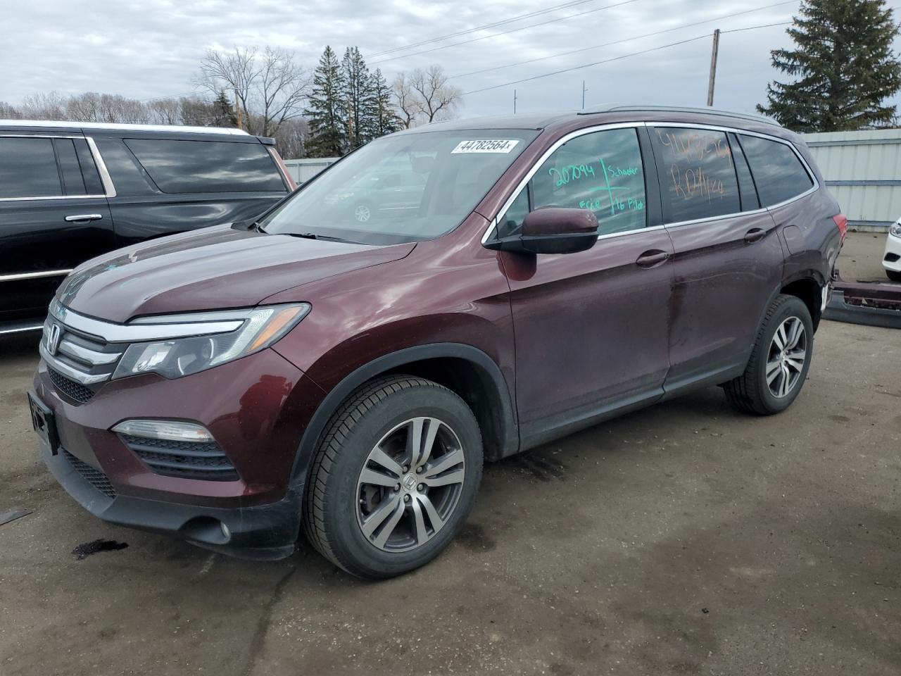 HONDA PILOT 2016 5fnyf6h50gb090296