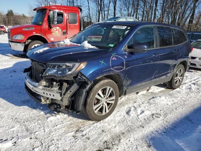 HONDA PILOT EXL 2016 5fnyf6h50gb124608