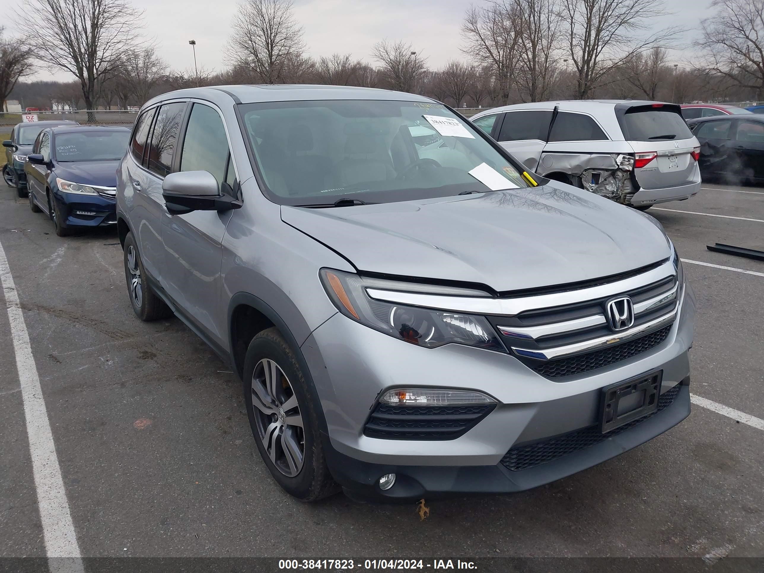 HONDA PILOT 2017 5fnyf6h50hb056215