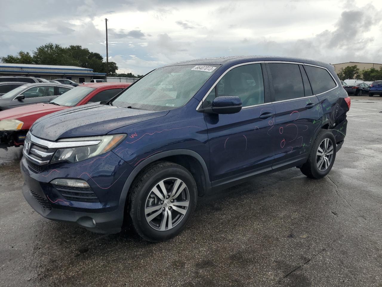 HONDA PILOT 2018 5fnyf6h50jb070489