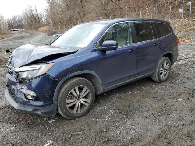 HONDA PILOT EXL 2017 5fnyf6h51hb045756