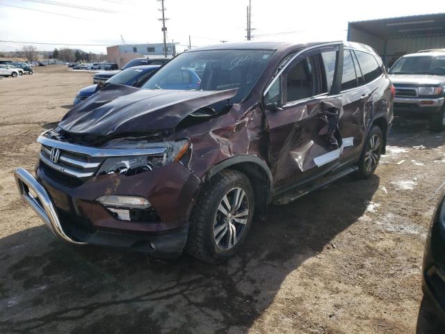 HONDA PILOT EXL 2017 5fnyf6h51hb079700