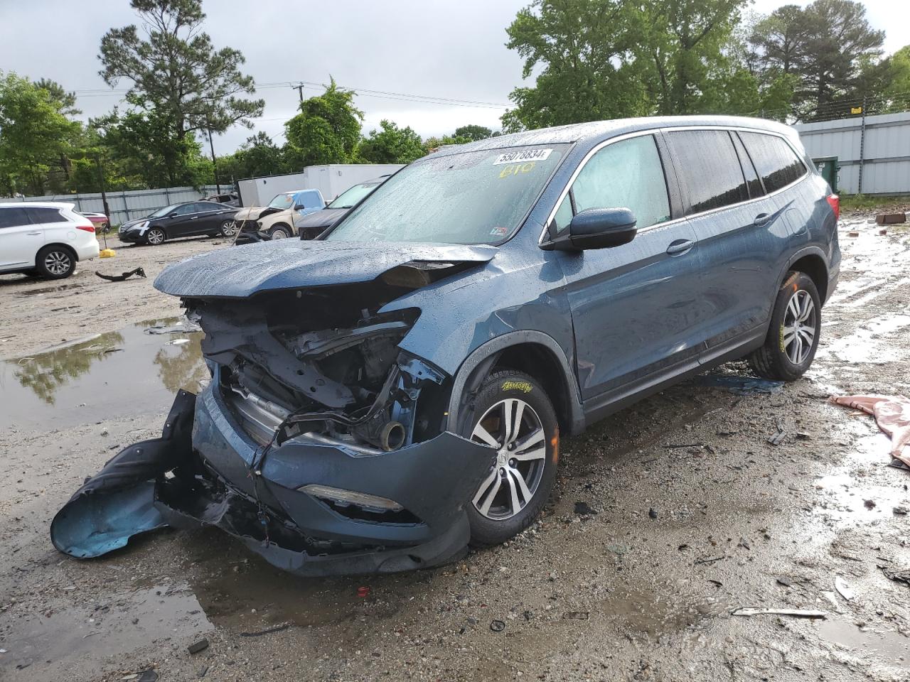 HONDA PILOT 2017 5fnyf6h51hb094617