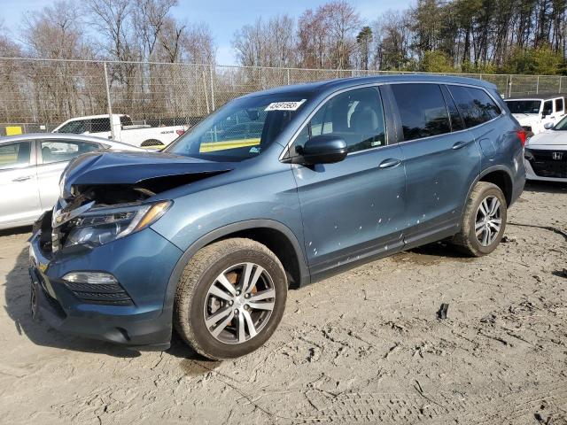 HONDA PILOT EXL 2017 5fnyf6h51hb101369