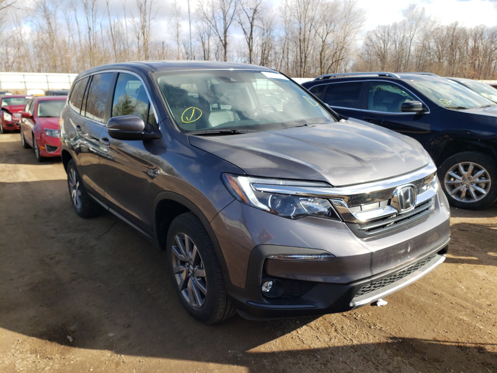 HONDA PILOT EXL 2019 5fnyf6h51kb078067