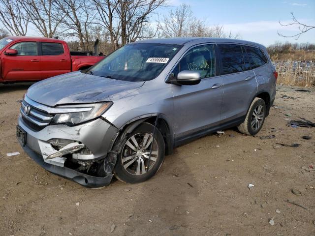 HONDA PILOT EXL 2017 5fnyf6h52hb034491