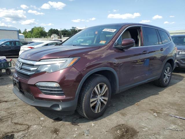 HONDA PILOT EXL 2017 5fnyf6h52hb082170