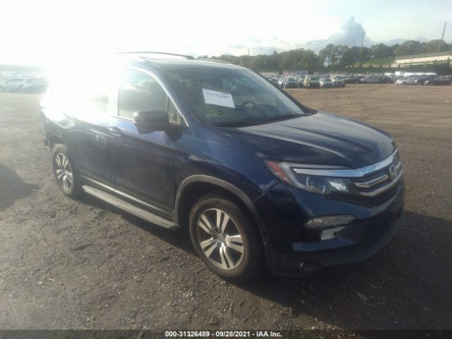 HONDA PILOT 2016 5fnyf6h53gb019125