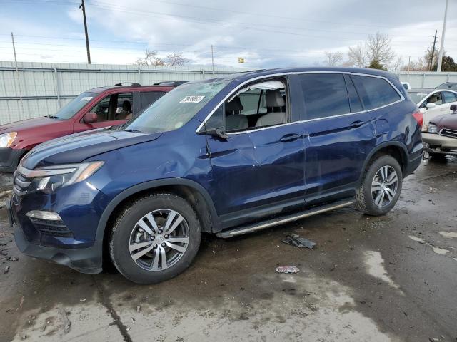 HONDA PILOT EXL 2017 5fnyf6h53hb055219