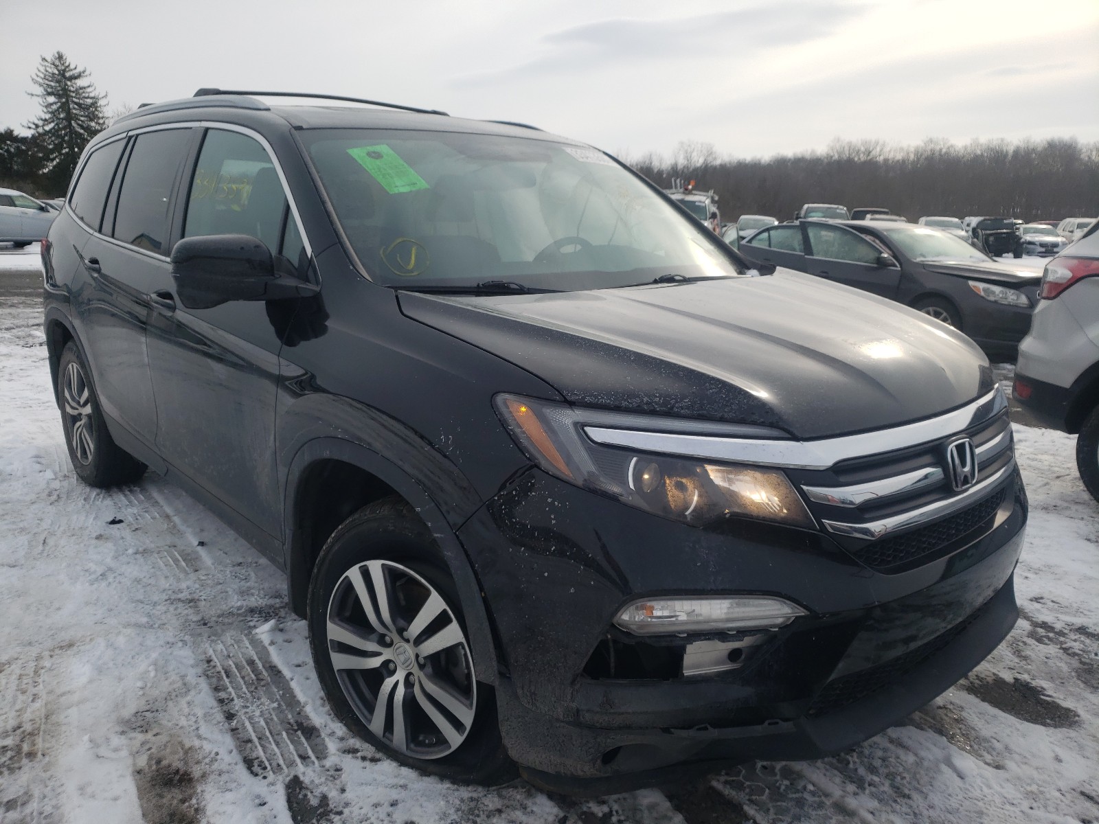 HONDA PILOT EXL 2016 5fnyf6h54gb117712