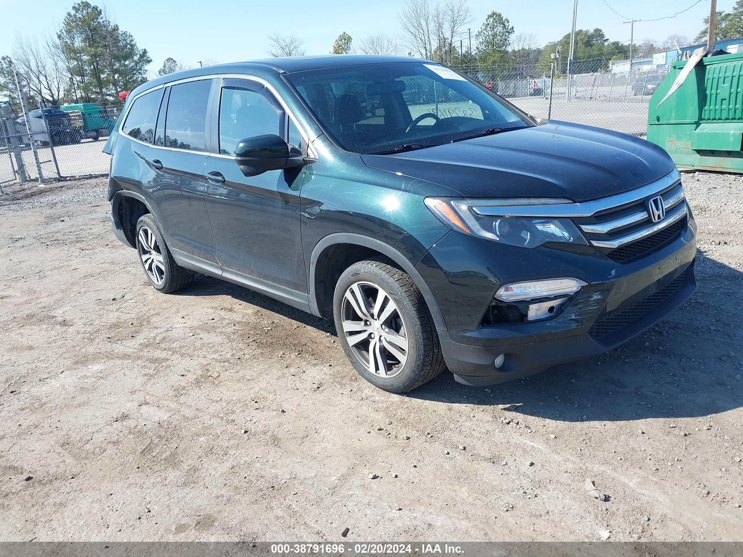 HONDA PILOT 2016 5fnyf6h55gb011284