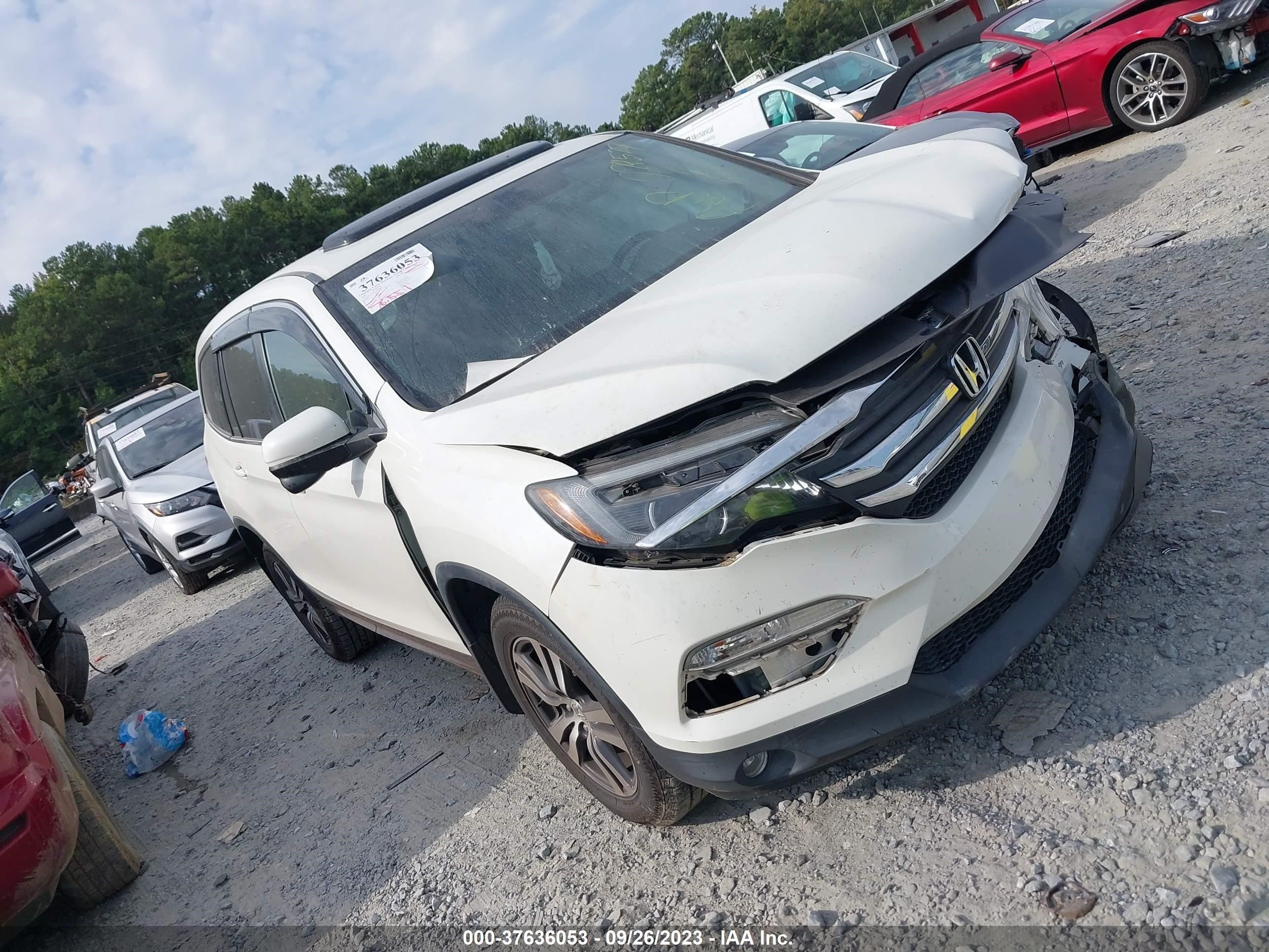 HONDA PILOT 2018 5fnyf6h55jb024527