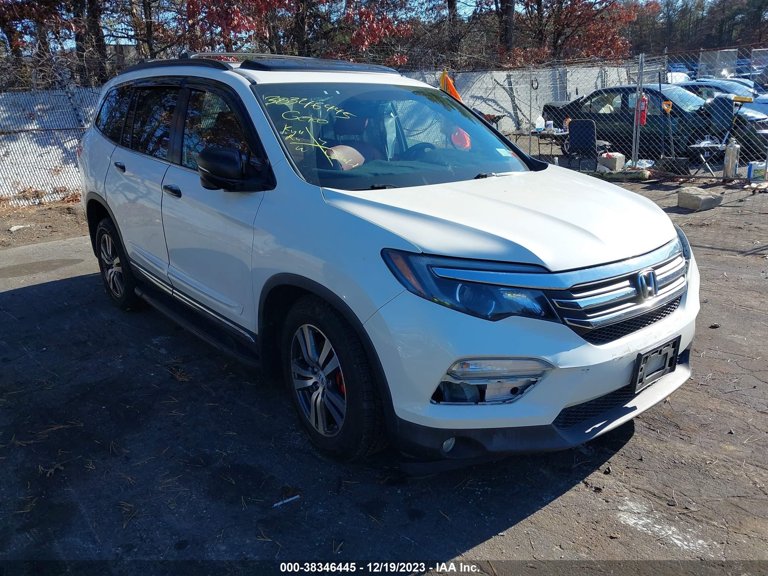 HONDA PILOT 2016 5fnyf6h56gb094398