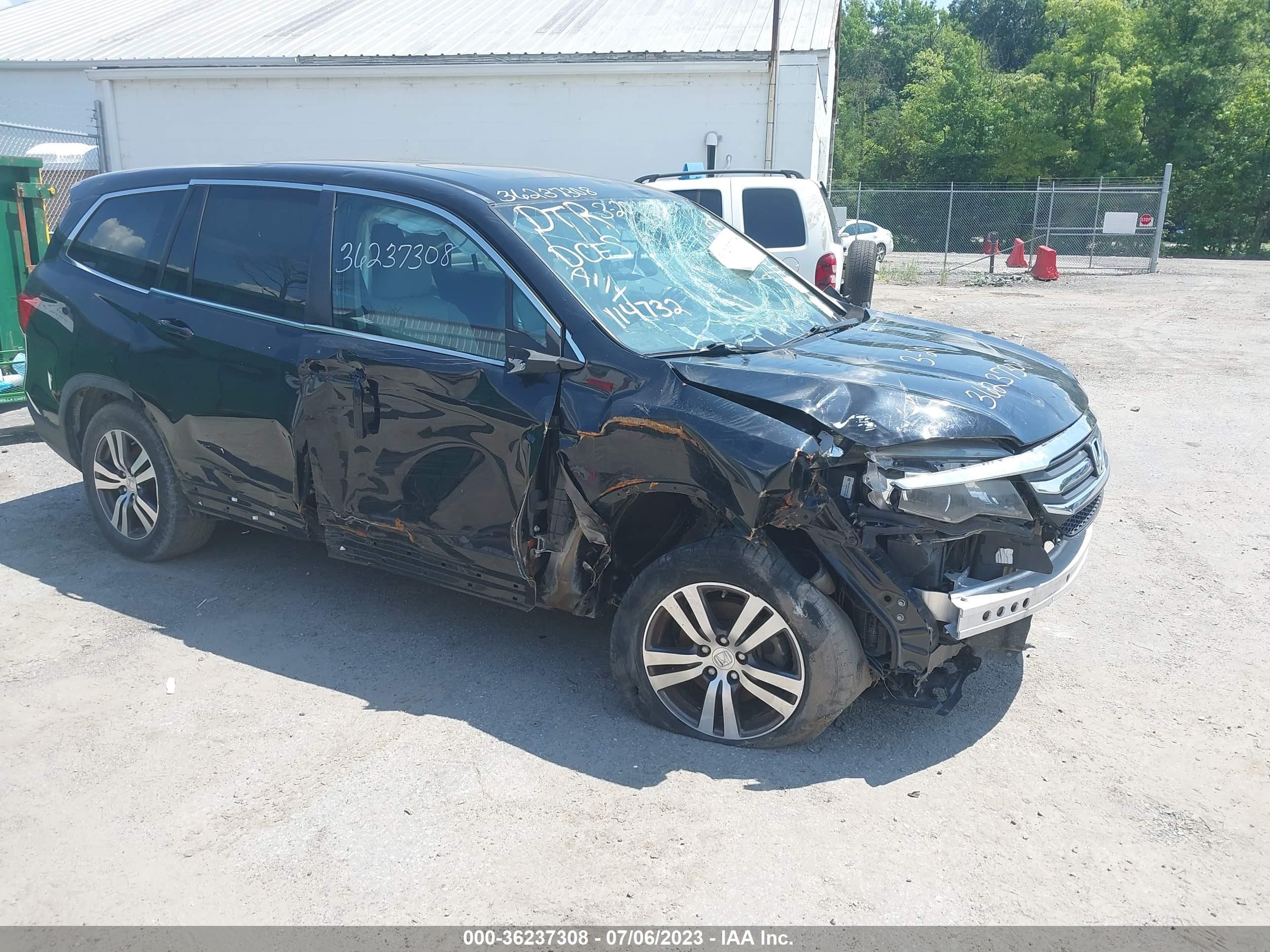 HONDA PILOT 2016 5fnyf6h56gb114732