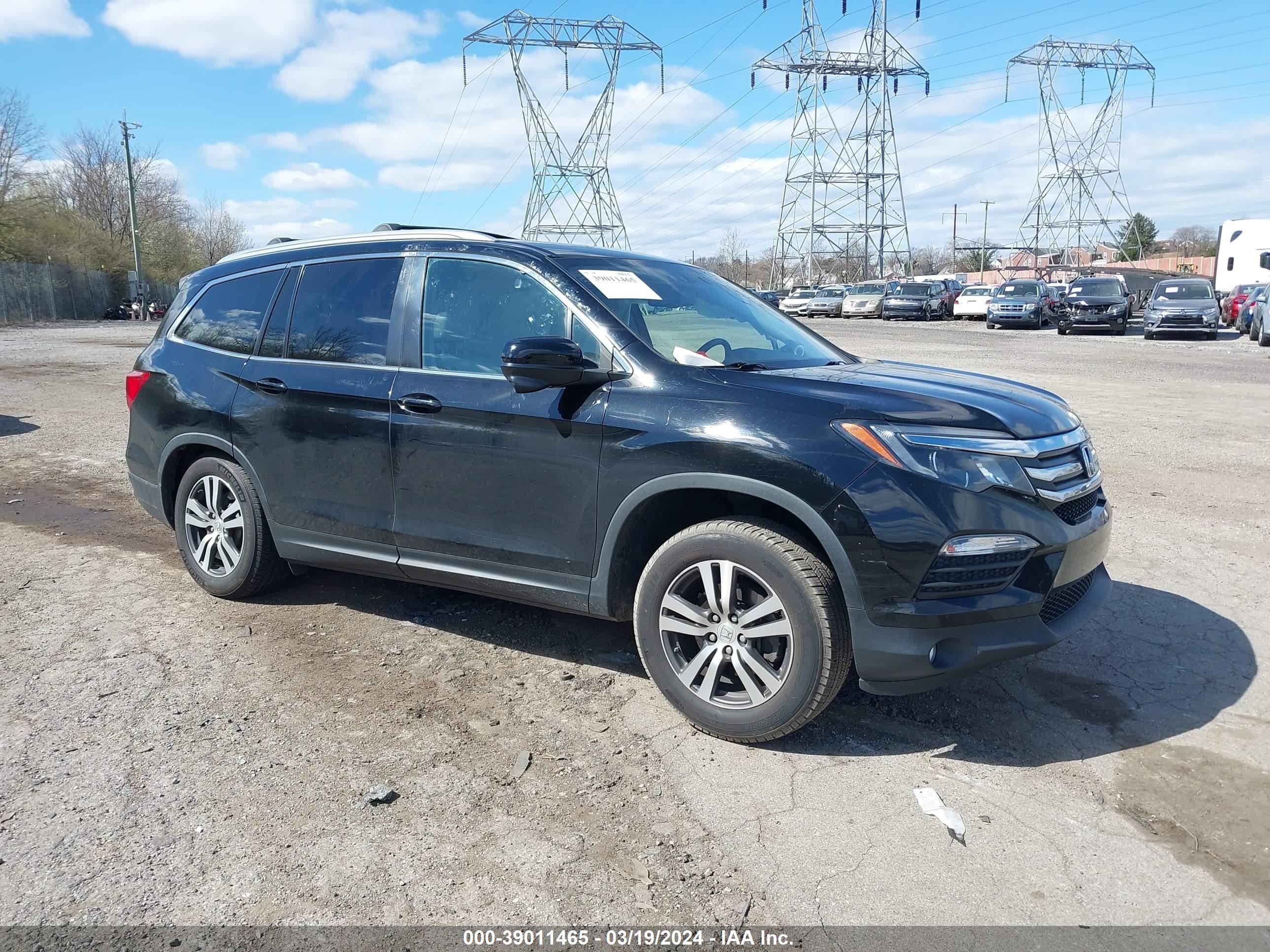 HONDA PILOT 2017 5fnyf6h56hb048958