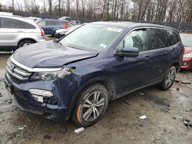 HONDA PILOT EXL 2017 5fnyf6h56hb069552