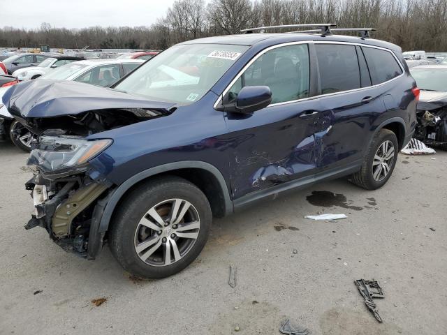 HONDA PILOT EXL 2017 5fnyf6h57hb024202