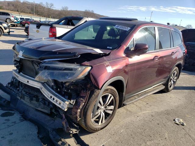 HONDA PILOT EXL 2017 5fnyf6h57hb041811