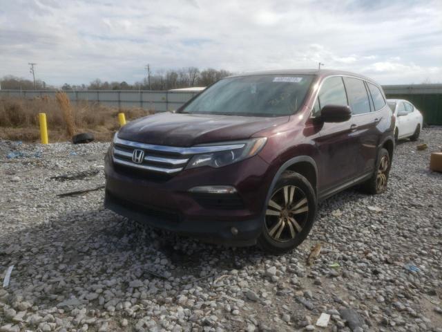 HONDA PILOT EXL 2017 5fnyf6h57hb078325