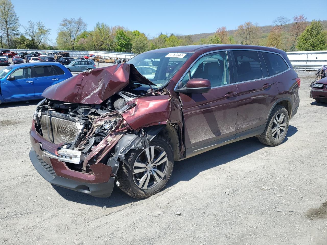 HONDA PILOT 2018 5fnyf6h57jb071770