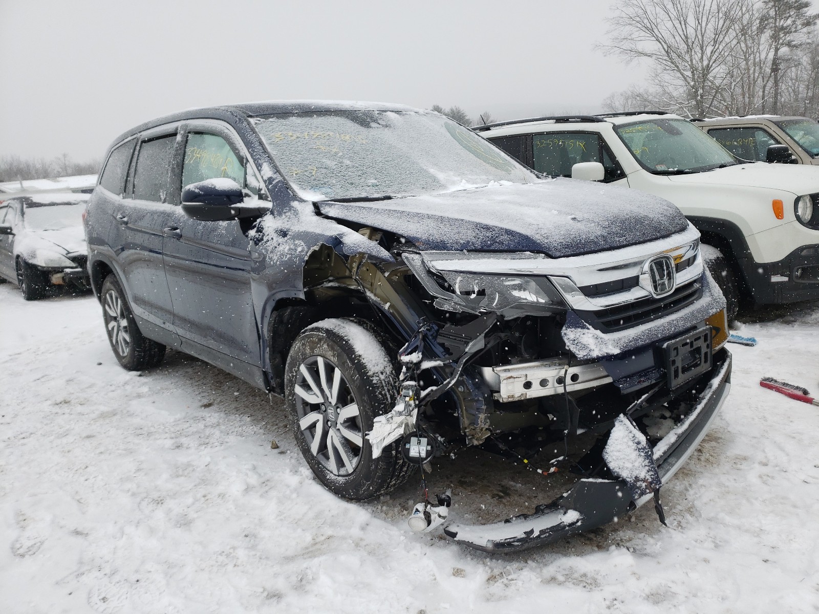 HONDA PILOT EXL 2019 5fnyf6h57kb065212