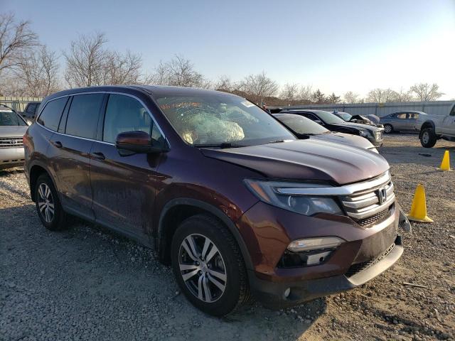 HONDA PILOT EXL 2017 5fnyf6h59hb079735