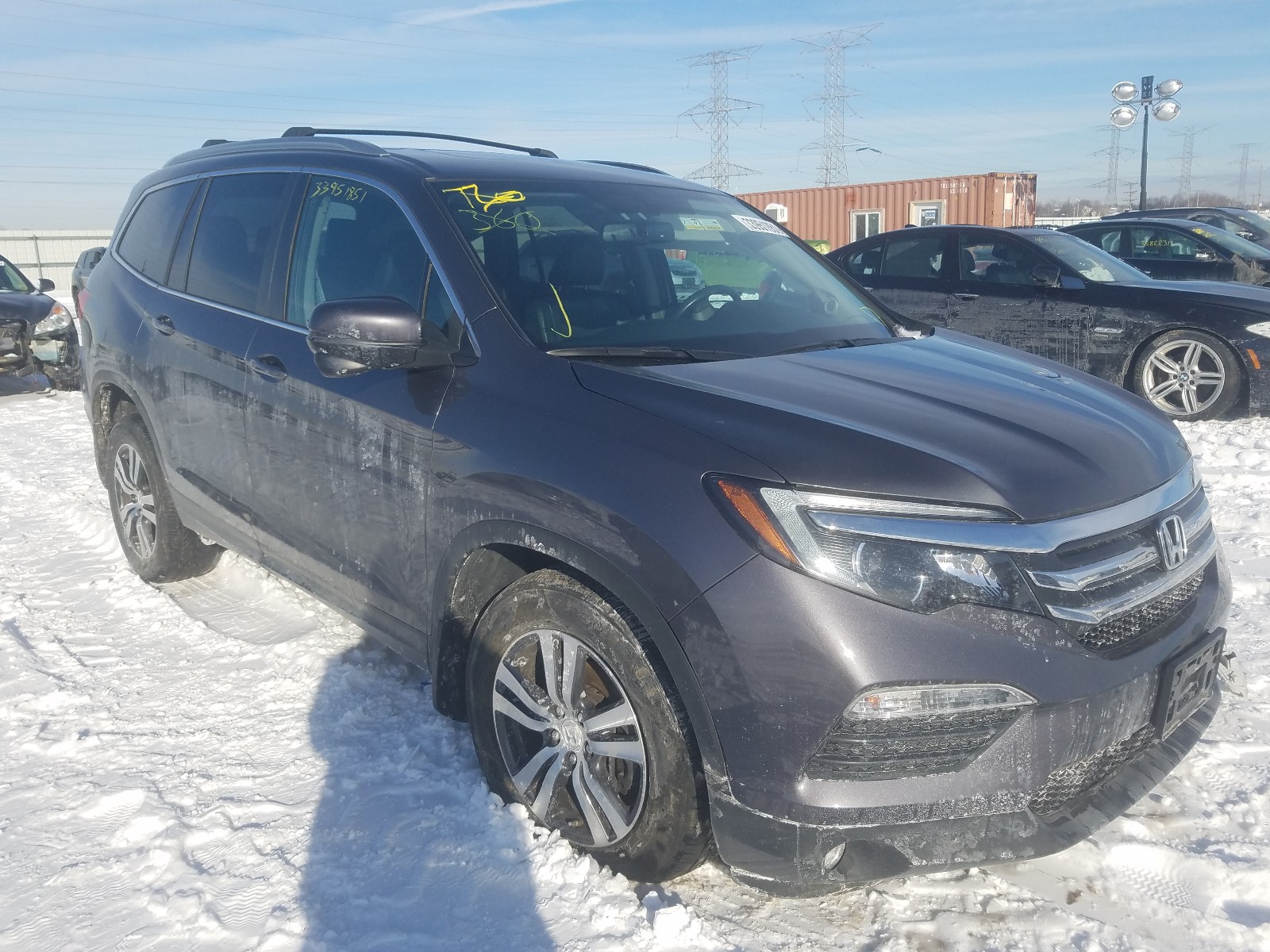 HONDA PILOT 2018 5fnyf6h59jb028452